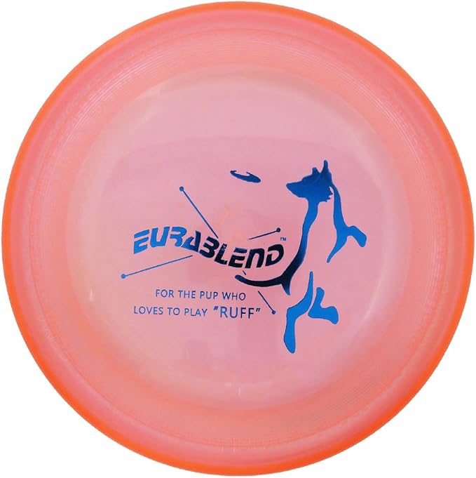 Wham-O Eurablend Fastback Frisbee High Durability K9 Dog Flying Disc