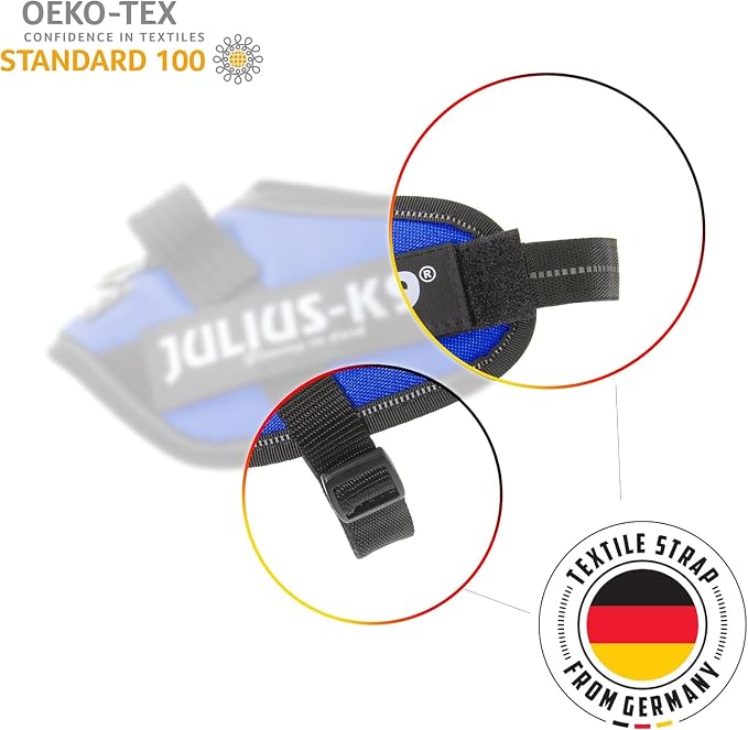 Julius-K9, 16IDC-P-B1, IDC Powerharness, Dog Harness, Size: Baby 1, Black