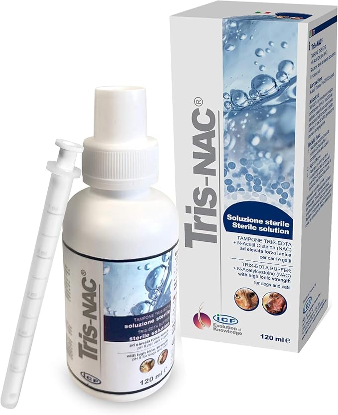 ICF Tris-NAC Ear and Skin Cleanser for Dogs and Cats