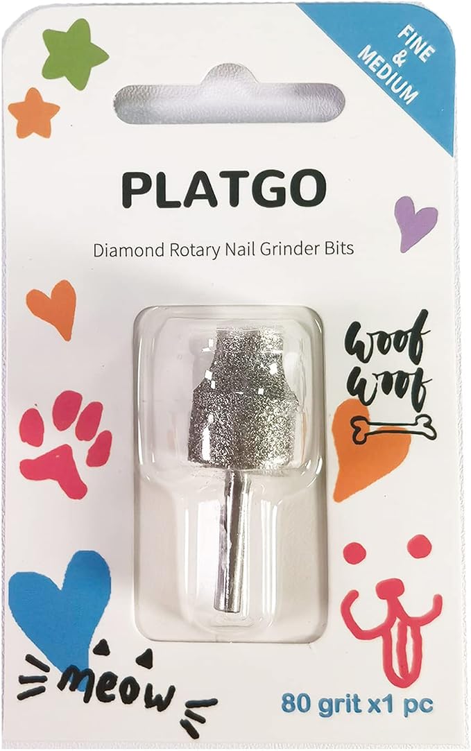 Diamond Dog Nail for Dremel, 1/8'' Nail Dremel Tool for Dogs, for Animals Nail Care & Home Grinder Tools