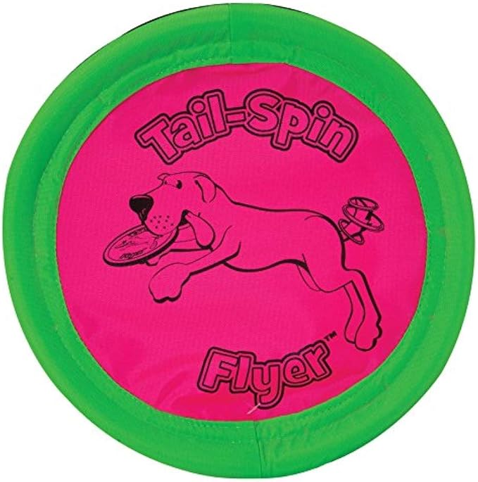 Booda Tail-Spin Flyer, 7-Inch, Multi