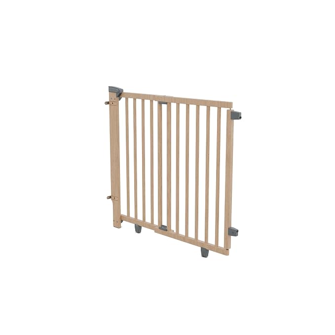 Baby Delight SizeWise™ Wood Hardware Mounted Safety Gate 36"-52" | Secure Wall-Mounted Design for Doorways & Hallways | Extra-Wide Walk-Through Opening | Easy Installation | PEFC Certified Beech Wood