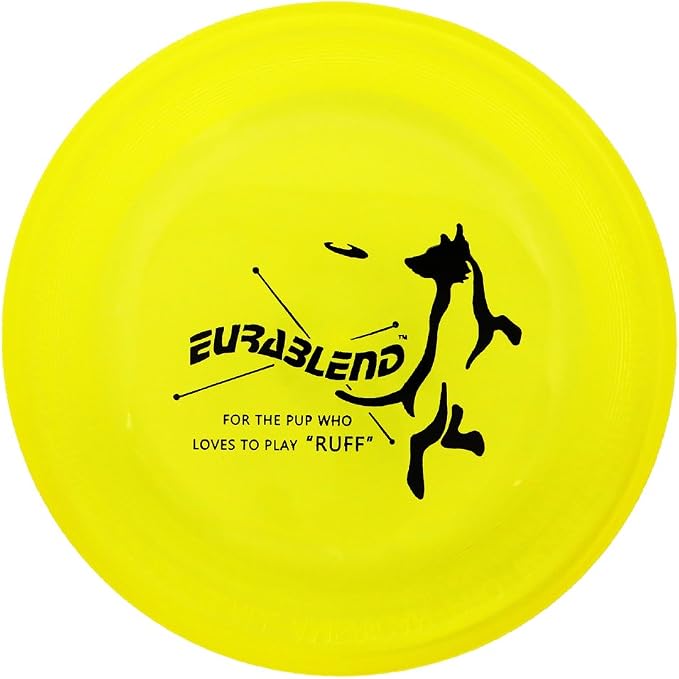 Wham-O Eurablend Fastback Frisbee High Durability K9 Dog Flying Disc