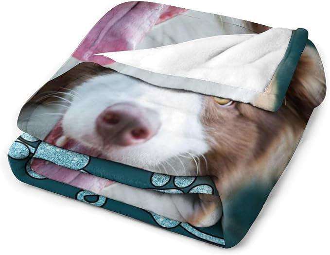 Artsadd Personalized Memorial Blanket with Pictures Pet Loss Sympathy Gift in Memory of Dog Cat Custom Photo Blanket