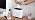 Universal Cat Litter Scoop Holder-Kitty Litter Scooper Caddy for Litter Box-Sturdy Scoop Stand Trash Container Suitable for Most Metal Litter Scooper-White