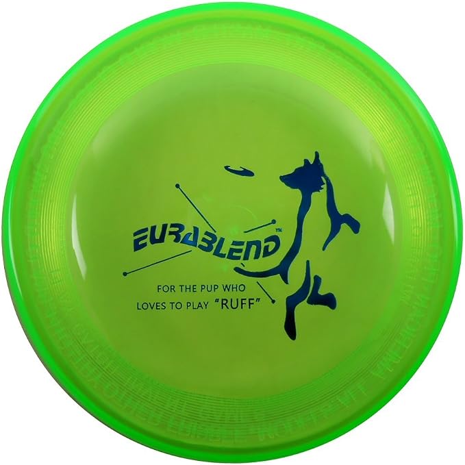 Wham-O Eurablend Fastback Frisbee High Durability K9 Dog Flying Disc