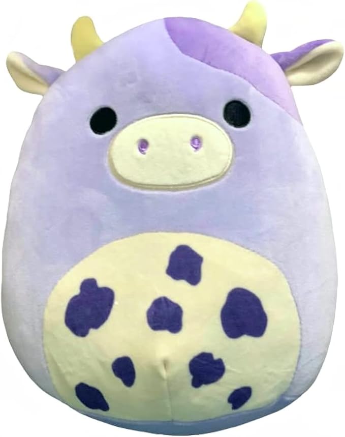 Squishmallow Official Kellytoy Collectible Plush Farm Squad Squishy Soft Animals (Bubba Cow, 14 Inch)