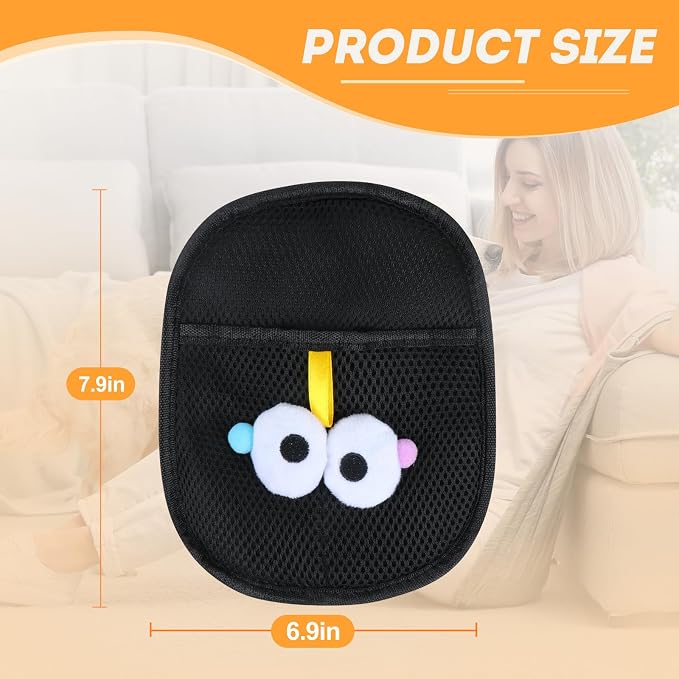 Pet Hair Removal Glove for Cats & Dogs 2PCS, Reusable and Washable Pet Hair Remover Tool for Clothing, Couch, Carpet, Car Seat