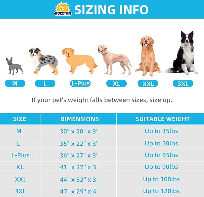 Sunheir Extra Large Orthopedic Dog Bed, Jumbo Waterproof Pet Bed Mat, Pink | Removable Machine Washable Cover, Thick Egg Crate Foam Support, Easy-Clean, Anti-Slip Bottom, Soft Dog Crate Bed 47.5"X29"X4"