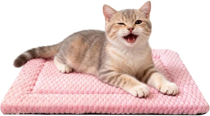 Dog Bed Mat – Soft & Comfortable Dog Kennel Pad for Crate – Durable Crate Bed & Mat for Dogs & Cats