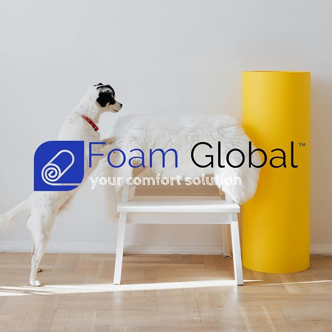 Pet Bed Foam Insert/Dog Bed Pad (3"x22"x33") Gel Memory Foam Insert, Made in USA. Cut to Size Option Available. Custom Memory Foam Insert for Dog Beds. DIY Replacement Cushion.