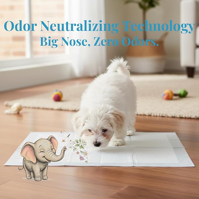Quick-Drying & Super Absorbent Precious Puppy Pads, Leak-Proof & Unscented White Dog Pee Pads | Premium Potty Training Pads for Dogs (1, X-Large)