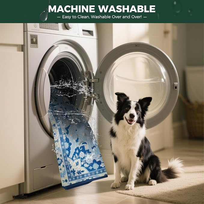 FXW Washable Pee Pads for Dogs, Super Absorbent, 17" x 23", 2 Packs | Machine washable, Non-slip backing