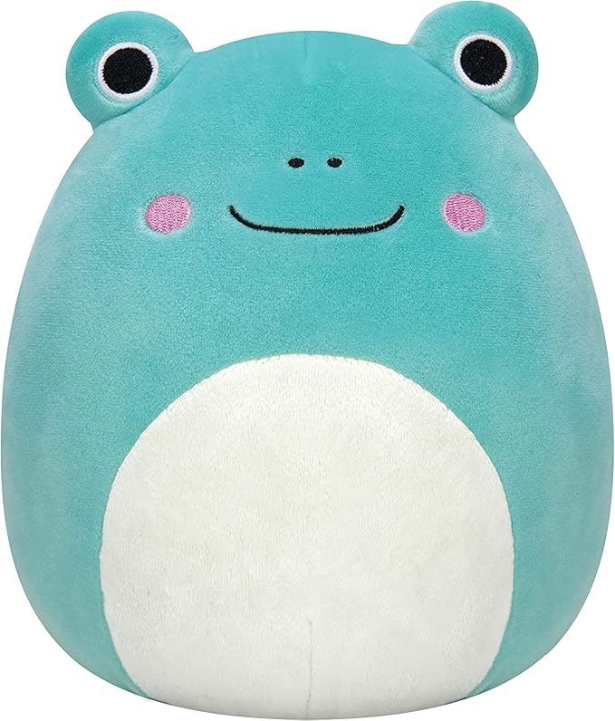 Squishmallow Official Kellytoy Collectible Pet Squad Dogs Cats Bunnies Frogs Squishy Soft Animals (Ludwig Frog, 8 Inch)