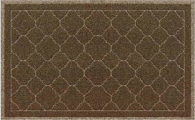 Cat Litter Mat Traps Litter from Litter Box XL Size 47"X36" Durable Trapping Rug, Non-Slip and Waterproof, Easy to Clean
