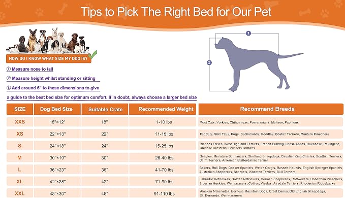 POCBLUE Washable Dog Beds for Crate, Small Plush Pet Mat for Cages, Anti-Slip Crate Pad for Outdoor/Indoor/Car Use, Comfy & Soft Kennel Pad for Dogs and Cats Up to 25 lbs, 23"x17", Brown