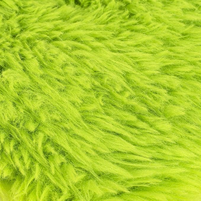 Machine Washable Dog Bed, Deluxe Plush Dog Crate Pad and Cat Bed, Anti-Slip Bottom Kennel Pad Mat, Fuzzy Pet Beds for Large, Medium, Small Dogs Breeds (Grass Green, 36.0"L x 24.0"W x 3.0"Th x 1 Pack)