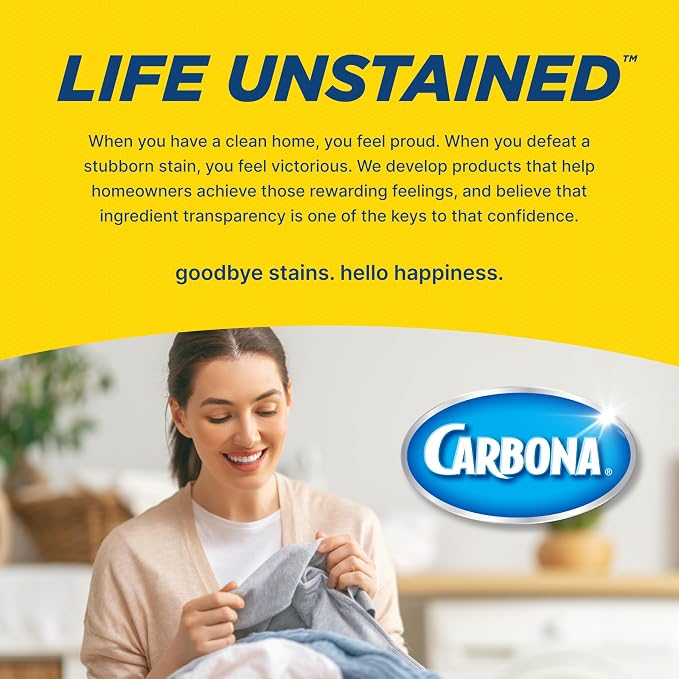 Carbona 2-in-1 Oxy-Powered Pet Stain & Odor Remover (13.5 Fl Oz), Carpet Spot Cleaner Removes Urine Odor, Lifts Mud & Vomit Stains, Prevents Resoiling (Pack of 2)