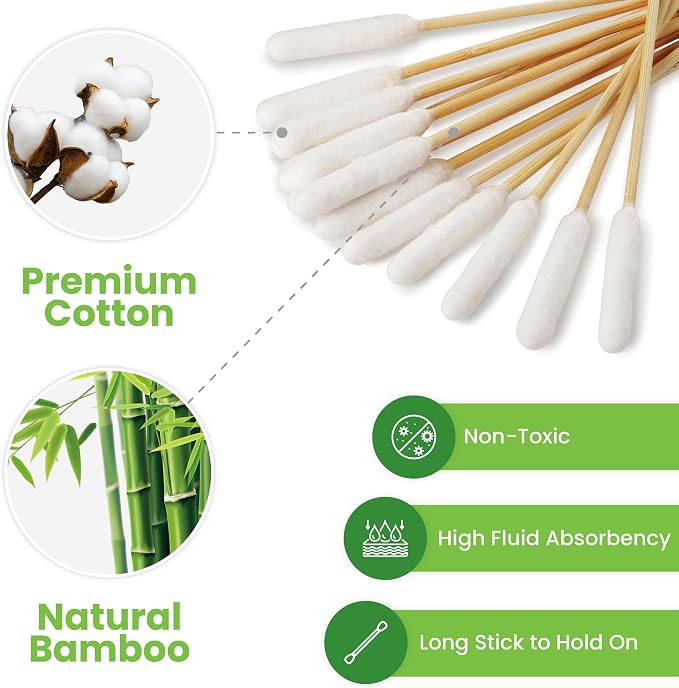 Dog Ear Cleaner Kit - Dog Ear Wash, Serum & 25 Swabs, Natural, Made in USA | Advanced Dog Ear Cleaning, Reduces Itching, Odor & Wax, Ear Drops for Dogs, Golden Doodle & Poodle Ear Flush, Puppy Essential