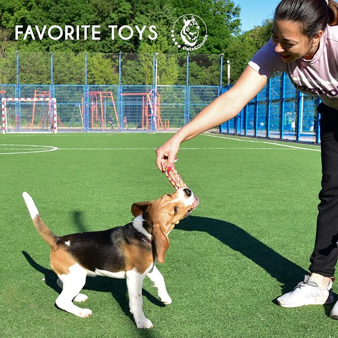 Pets&Goods Rope Chew Toys – 13-Pack Durable Cotton Tug & Teething Set for Puppies & Small Dogs – Washable Rope Toys for Chewing, Fetch & Play
