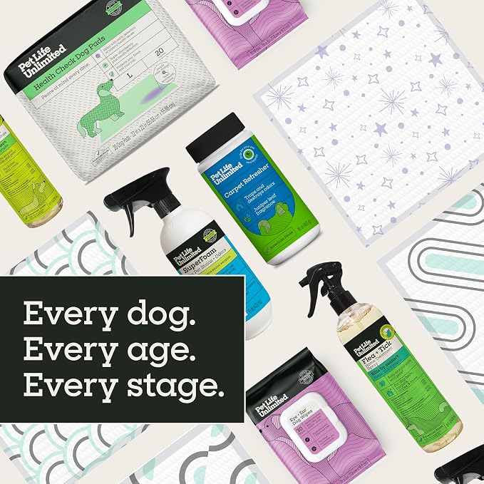 Pet Life Unlimited Dog Ear Wipes, Dog Eye Wipes - Plant-Based Dog Ear Cleaner Wipes with Moisturizing Aloe Leaf & Soothing Chamomile - Fragrance Free Eye and Ear Wipes for Dogs - 30 Count (Pack of 1)