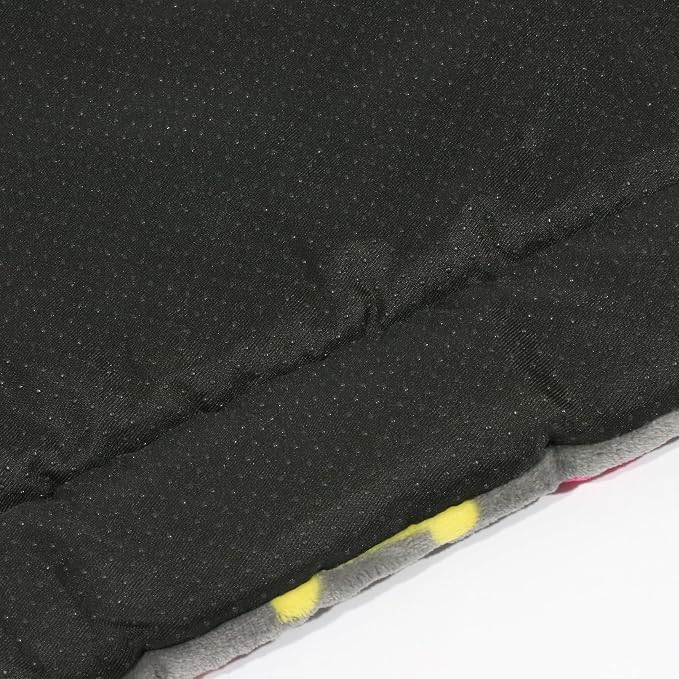 Allisandro Lightweight Waterproof Dog Bed Pad, 1.5" Thick Travel Mat for Crates, Kennels & Elevated Beds, Washable Non-Slip Sleeping Mat for Small to Large Dogs, 42 x 28 Inches, Vivid Bone