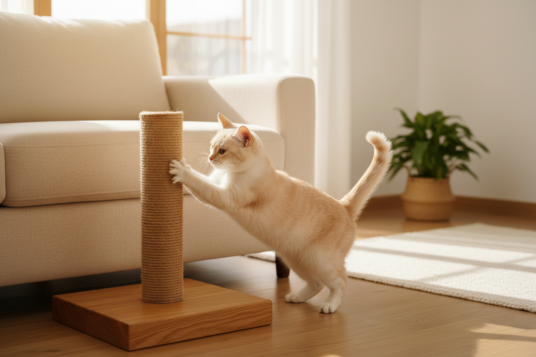 Cat Scratching Posts: Sisal, Angle, and Why Cats Pick Furniture