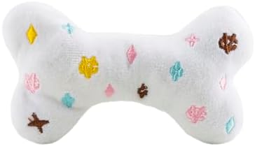 Haute Diggity Dog Chewy Vuiton Bone Plush Dog Toy, Designer Parody Toy