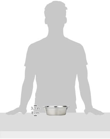 Classic Pet Products Classic Super Value Stainless Steel Dish, 1900 ml