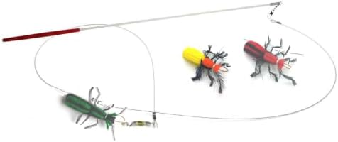 2 Inch Handmade Cat Toy Teaser Beetle