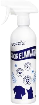 Pet Odor Eliminator Spray for Home, Fragrance Free Dog and Cat Urine Odor Remover for Carpet, Litter Box, Furniture, Pet Bedding and Floors, Colorless, 16.9 Fl Oz