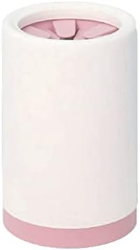 Dirty and Dusty Paw Cleaner for Large, Medium, Small Dog and Cat, Pet Footprint Cleaning Cups with Silicone Brush for Sanitizing and Cleaning Pet Paws (Large, Pink)