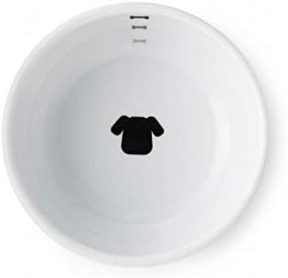 Necoichi Raised Dog Food Bowl, Elevated, for dogs and cats, pets feeding feeder Non-slip for small dogs Dishwasher and Microwave Safe, No.1 Seller in Japan! (Dog, Food Bowl)