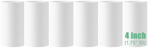 4 inch Lint Roller Refills for Scotch Brite Lint Roller Replacement Refills for Pet Hair Extra Sticky Everyday Clean Lint Remover Refills 6 Pack 60 Sheets per Roll Total 360 Sheets
