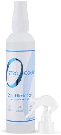 Zero Odor Multi-Purpose Odor Eliminator, Car & Room Air Freshener, 8 oz