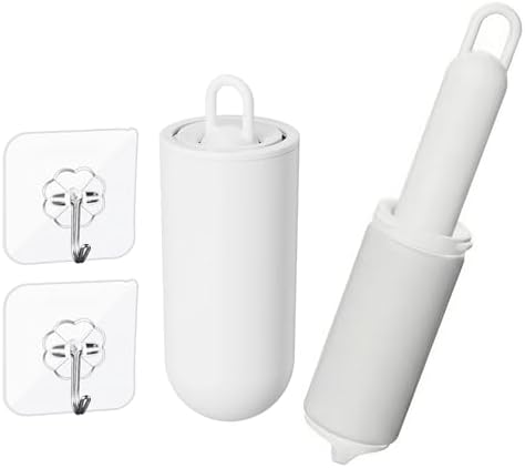 Reusable Lint Rollers 2 Pack with Cover for Pet Hair and Couch
