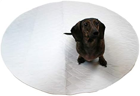 Midlee Washable Round Dog Pee Pad 36" Diameter Pack of 3