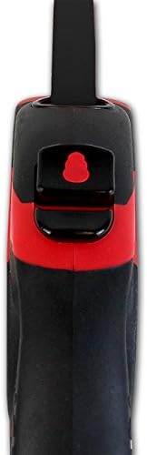 Alcott Kong Terrain Retractable Dog Leash, Medium, Fuschia, 16' Long