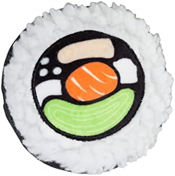 Pearhead Sushi Plush Squeaky Dog Toys, Gift Set