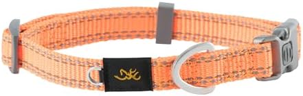 Browning Classic Dog Collar Hunting Dog Collar, Classic Webbing, Safety Orange, Large
