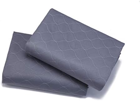 Washable Dog Pee Pads+Free Grooming Gloves - Reusable Whelping Pads,Waterproof Dog Mat Non-Slip Puppy Potty Training Pads for Dogs, Cats, Bunny
