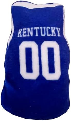 Pets First Best Plush CAT Toy - NCAA Kentucky Wildcats Complete Set of 3 Piece Cat Toys Filled with Fresh Catnip. Includes: 1 Helmet Cat Toy, 1 Football Cat Toy with Feathers, & 1 Beer Bottle.