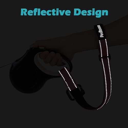 PetBonus Dog Leash Wrist Strap with Lockable Clip for Dog Retractable Leash