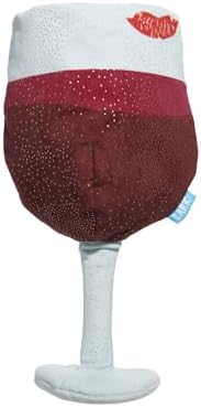 BarkBox Grrrrande Vino Interactive Plush Dog Toy