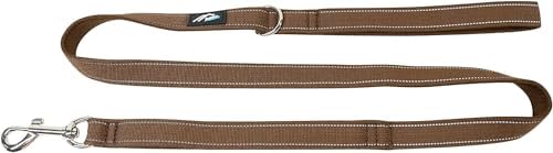 [白山:Hakusan] Zero Dog Leash Made by Japanese, Cushion, Fit to Hand, Brown