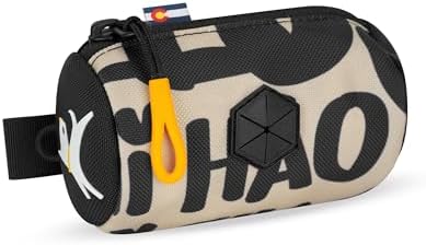OllyDog Scoop Pick Up | Dog Poop Bag Holder | Lightweight & Water-Resistant Dispenser | Leash Attachment for Hands-Free Carry | Fits Standard Waste Bag Rolls (Ciao)