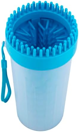 GROOMER ESSENTIALS 2-in-1 Pet Paw Cleaner - Extra Large - For Extra Large Dogs Like German Shepherds, Great Danes, St. Bernards, Boxers, and Mastiffs - Portable