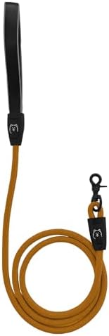 ShawnCo Basecamp Rope Dog Leash (Sunset Orange, 6 Feet)