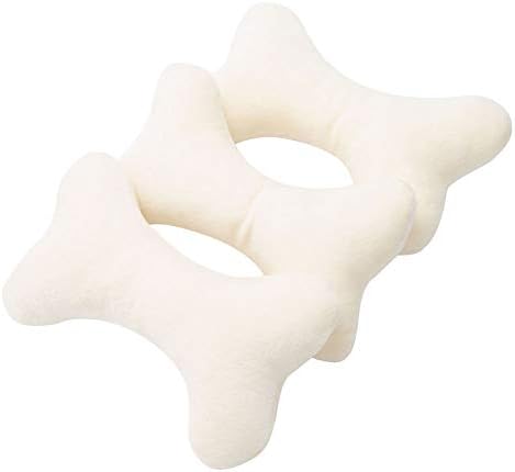 JOYELF Squeaky Dog Toy Plush Dog Chew Toy for Puppy Dogs, Interactive Non Toxic Chase Fetch Dog Toys with Squeakers for Dogs, 3 Pack Bones