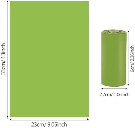 Dog Poop Bags Rolls: Extra Thick Leak Proof Easy Tear 13 x 9 in 1140 Count